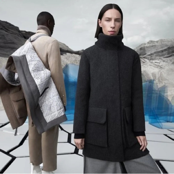 Canada Goose/ Loro Piana Viedma 4 in 1 Black Twill Jacket BRANTA  Collection, XL - Picture 3 of 16